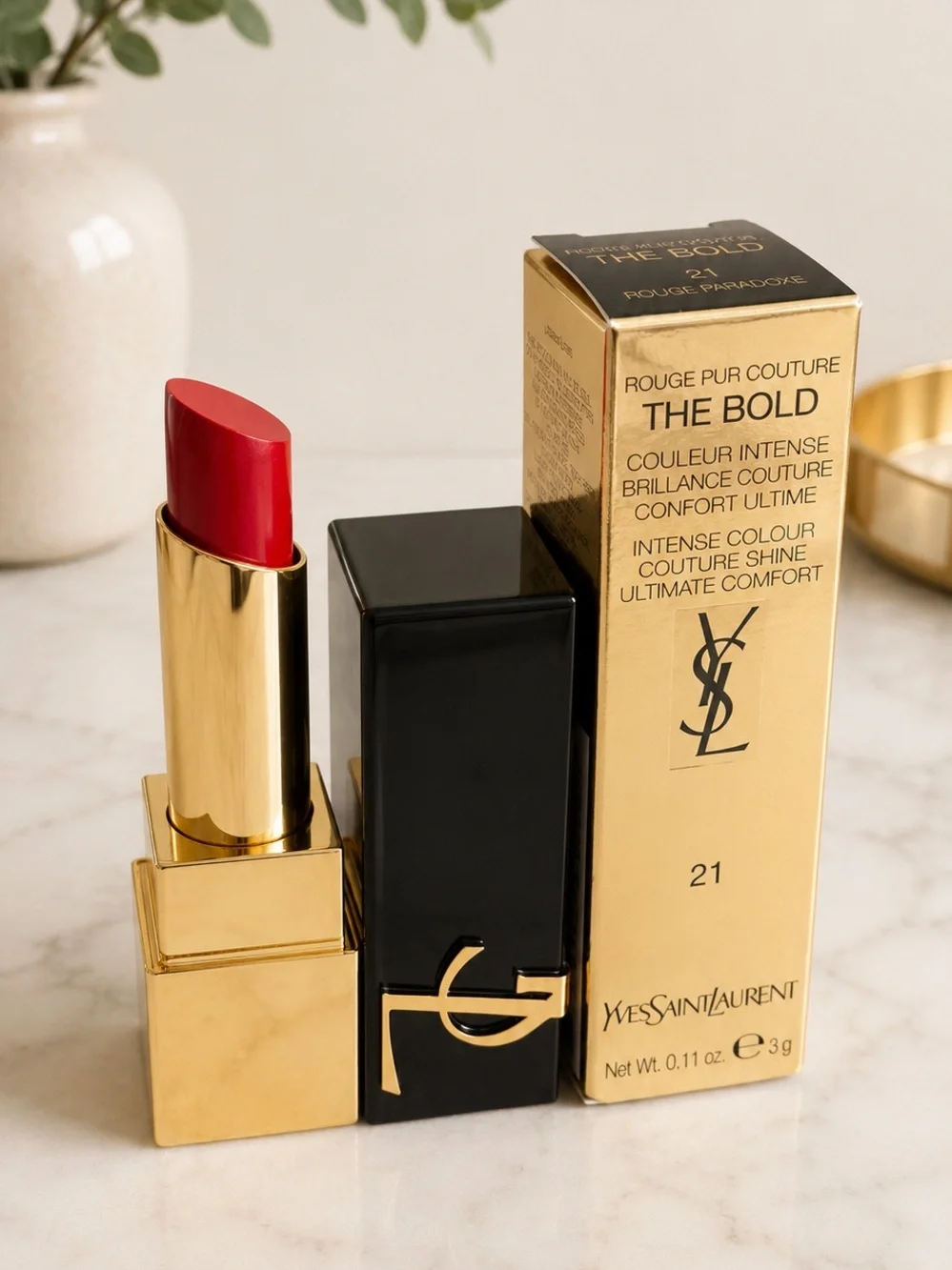 Yves Saint Laurent Rouge Pur Couture Lipstick - Bright Red